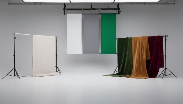 Support fond photo : les différents modèles pour un studio professionnel